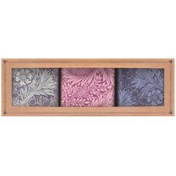 Elite Tins Arts & Crafts Set Of 3 Square Caddies - Marigold