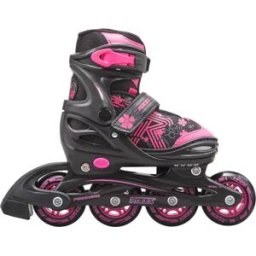 Roces Jokey 3.0 Girls Inline Skates (Black) - Black;Pink - Size: 4-7 EU