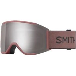 Smith Optics Smith Squad Mag Ski Goggles (Chalk Rose Everglade/Sun Platinium) - Purple;Silver