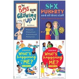 Wren & Rook The Boys' Guide to Growing Up, Sex Puberty and All That Stuff, What's Happening to Me Boy, Girls 4 Books Collection Set