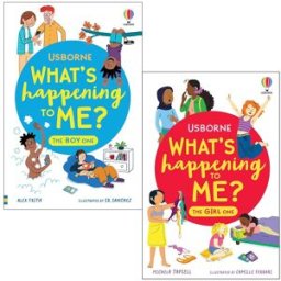 Usborne Whats Happening To Me Collection 2 Books Set Girls Edition And Boy Facts Of Life