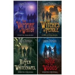 Andersen Press The Ghost Hunter Chronicles 4 Book Set By Yvette Fielding (The House In The Woods, The Ripper Of Whitechapel, The Witches Of Pendle, The Vampire Of Wh