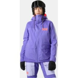Helly Hansen Women’s Powchaser 3.0 Jacket Purple XL - Ultra Violet Purple - Female