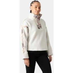 Helly Hansen Women's Imperial Pile Zip Pullover S - Snow - Female