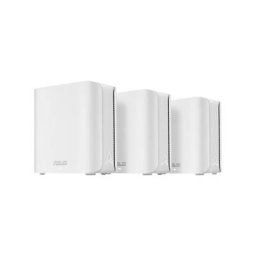 ASUS ZenWiFi BD4 AiMesh Extendable Router - WiFi 7 - BE3600 - 3 Pack - Whit