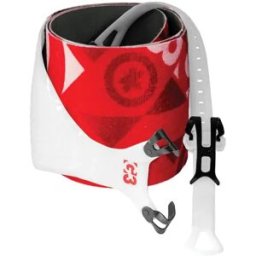 G3 Alpinist+ 130mm Universal Ski Skins (Red/White) - Red;White - Size: Medium