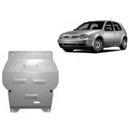 Scut Protection Aluminum sump guard for Volkswagen Golf 4 - (1998-2006)
