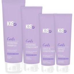 Kis Hair Care Pack Curls Hydrating Shampoo 300Ml, Curls Hydrating Con