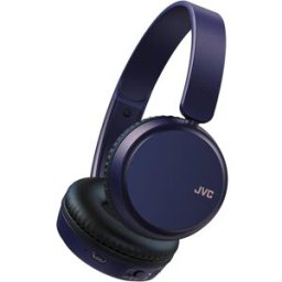 JVC HA-S36WA Bluetooth 5.2 Over-Ear Headphones - Lightweight, Blue, New