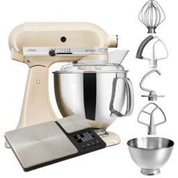 KitchenAid Artisan Mixer 175 Almond Cream with FREE Gift