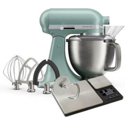KitchenAid Artisan Plus Mint Julep 4.7L Tilt Head Stand Mixer with FREE Gift