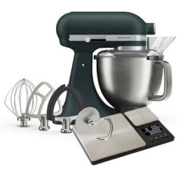 KitchenAid Artisan Plus Pebbled Palm 4.7L Tilt Head Stand Mixer with FREE Gift