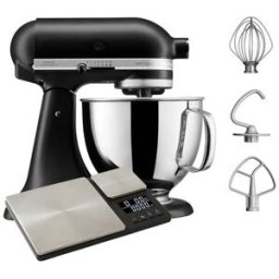KitchenAid Artisan Mixer 125 Matte Black with FREE Gift