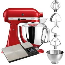 KitchenAid Artisan Mixer 175 Empire Red with FREE Gift