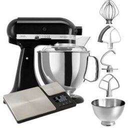 KitchenAid Artisan Mixer 175 Onyx Black with FREE Gift
