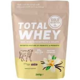 Gold Nutrition Total Whey Vanilla 260g