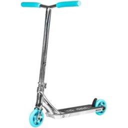 Core SL3 Mini Stunt Scooter (Chrome/Teal) - Silver;Teal