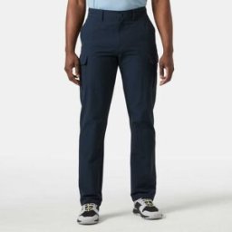 Helly Hansen Men's Quick-Dry Cargo Trousers Navy 42 - Navy Blue - Male