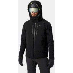 Helly Hansen Men's Steilhang 2.0 Ski Jacket Black S - Black - Male