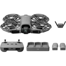 DJI Neo 2 Fly More Combo Camera Drone – 4K Video, 12MP 1/2" CMOS, ActiveTrack, Omnidirectional Obstacle Sensing, RC-N3, 3 Batteries, New