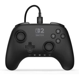 PowerA Advantage Wired Controller for Nintendo Switch 2 - Black, Officially Licensed, Hall Effects, Mappable Buttons, Pro Controller, C Button, On-board Audio Controls, New