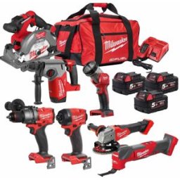 Milwaukee M18 FUEL 3697-27 18V Brushless Cordless 7-Tool Combo Kit