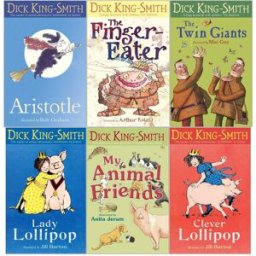 Walker Books Dick King-Smith Children's Stories 6 Books Collection Set (My Animal Friends, Clever Lollipop, Lady Lollipop, Aristotle, The Twin Giants, The Finger-E