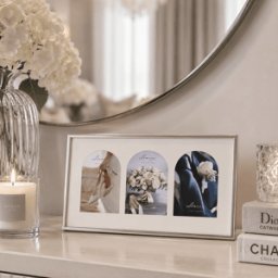 Silver Multi Arch Photo Frame