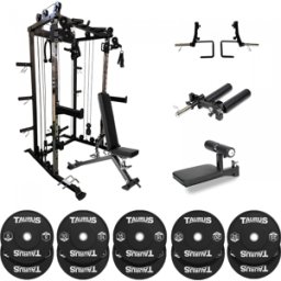 Taurus MS5 Plate Complete Trainer Taurus MS5 + Attachments + Bench + 150kg...