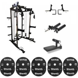 Taurus MS5 Plate Complete Trainer Taurus MS5 + Attachments + 150kg Bumper Plates