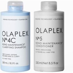 Olaplex No.4C Bond Maintenance Clarifying Shampoo 250ml and No. 5 Bond