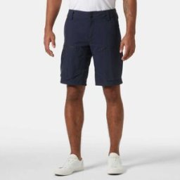Helly Hansen Men's Crewline Cargo Shorts 2.0 Navy 38 - Navy Blue - Male