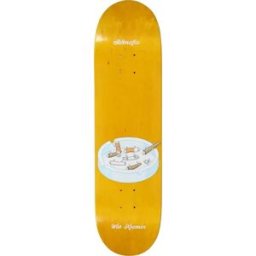 Sk8mafia Wes Kremer Hacked Skateboard Deck (Yellow) - Yellow;White - Size: 8.25