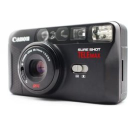 Canon Sure Shot Tele Max 35mm Film Compact Camera Good SDS
