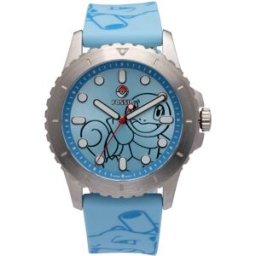 Pokemon Pokémon Center × Fossil Squirtle Blue Watch FS5958