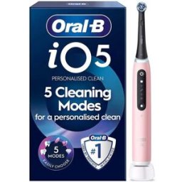 Oral-B iO5 Blush Pink Electric Toothbrush