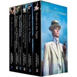 Classic Editions F. Scott Fitzgerald 6 Book Collection Box Set The Great Gatsby, Tender Is the Night & More Classic American Literature