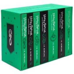 Bloomsbury Publishing Harry Potter Slytherin House Editions PAPERBACK : J.K. Rowling - 7 Books Box Set