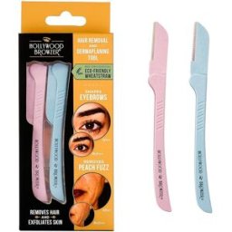 Hollywood Browzer Dermaplaner - Duo Browzer - Aquamarine & Rose Quartz