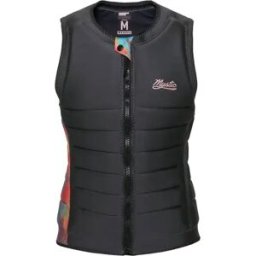 Mystic Juice Impact vest Front Zip Wake Women Impact Vest (Dark Grey) - Grey - Size: Large