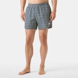 Helly Hansen Men's Newport Trunk 4.5 - Navy Blue Offset Stripe Aop - Male