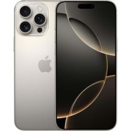 Gadcet Chadwell Heath Apple iPhone 16 Pro Max 5G 256GB Natural Titanium SIM-Free Unlocked Mobile Phones, Used - Good