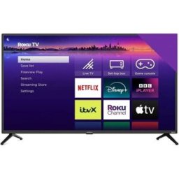 Polaroid P43URF1315U 43" Smart TV 4K Ultra HD LED Roku TV with Dolby Vision & Dolby Audio – Black
