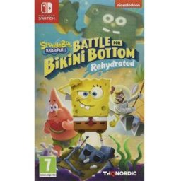 Gadcet Chadwell Heath SpongeBob Squarepants: Battle For Bikini Bottom - Rehydrated - Nintendo Switch Game - (without case), Used (Without Case)