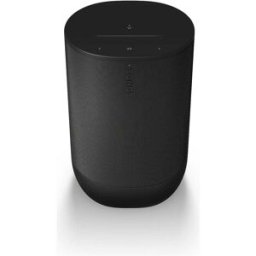 Sonos Move 2 – Wireless Portable Speaker with WiFi & Bluetooth, Amazon Alexa, 24-Hour Battery, Wireless Charging Base Black, Used - Very Good
