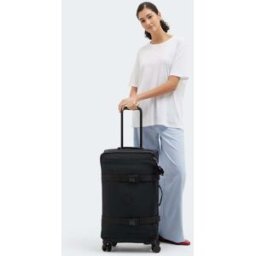 Kipling Spontaneous 66cm 4-Wheel Medium Suitcase - Black Noir