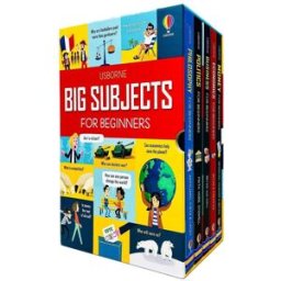 Usborne Big Subjects for Beginners 5 Books Collection Box Set Money, Economics, Business, Politics & Philosophy – Illustrated Educational Learning G