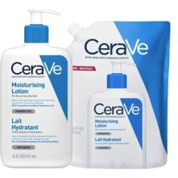 CeraVe Moisturising Lotion 473ml & Moistursing Lotion Refill 473ml Duo