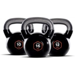 Taurus Vinyl Coated Kettlebells Set of 3 (10 - 16kg)
