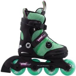 K2 Lumi Boa Girls Inline Skates (Teal) - Teal;Black;Pink - Size: 13C-4 EU